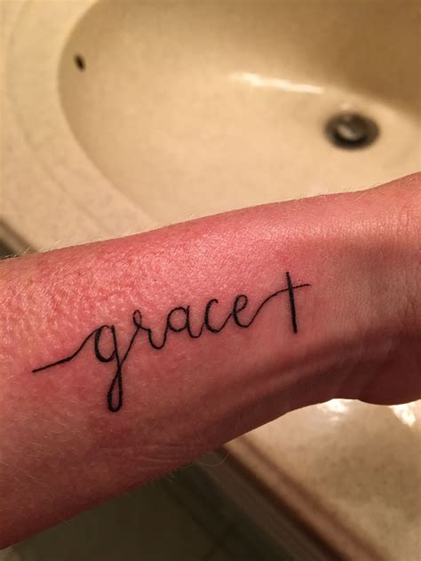 fe tatto|grace tattoos for women.